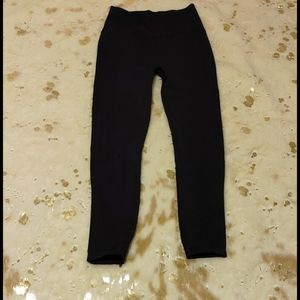 JAANUU scrubs compression run leggings black